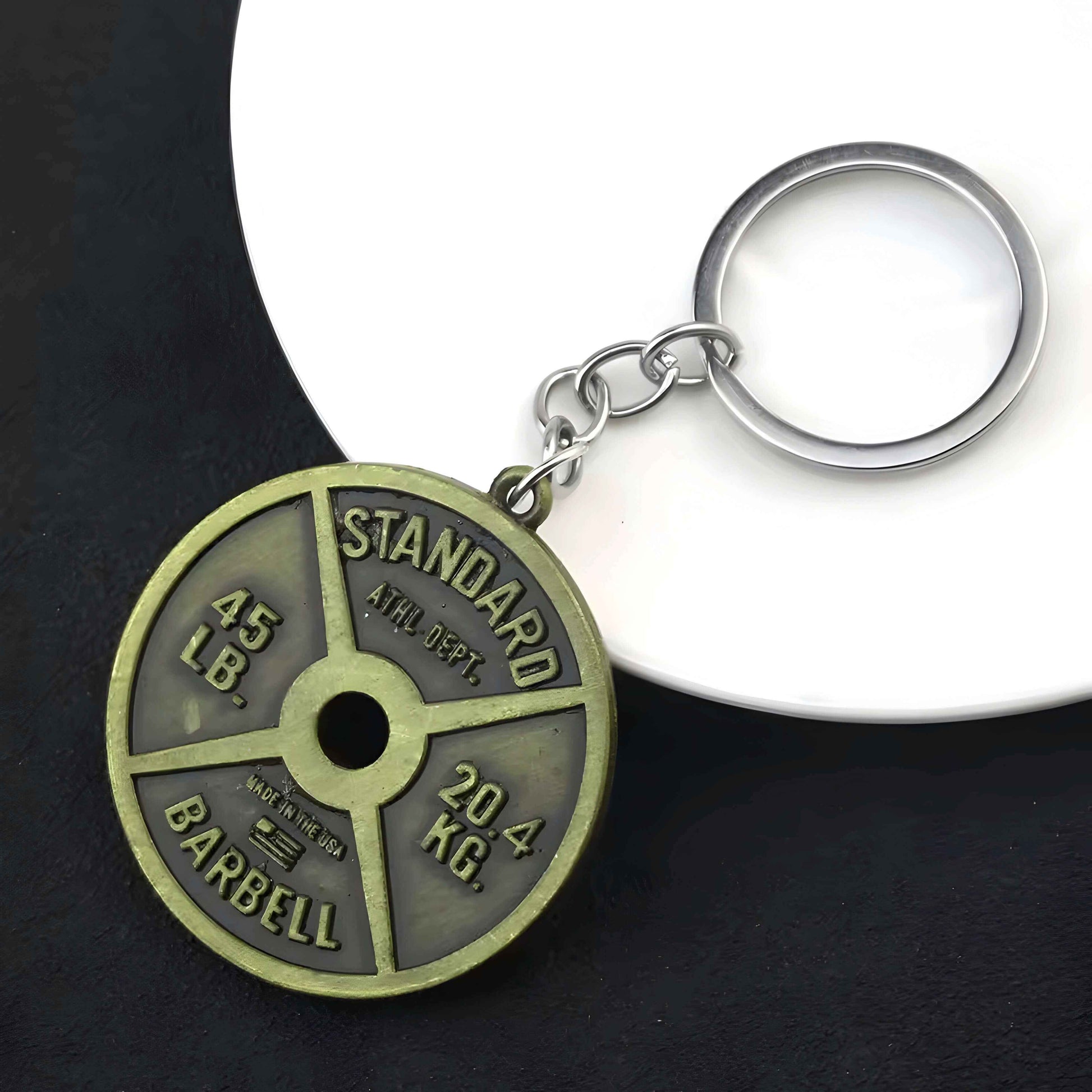 Weight Plate - Keychain - ForgeOfSparta